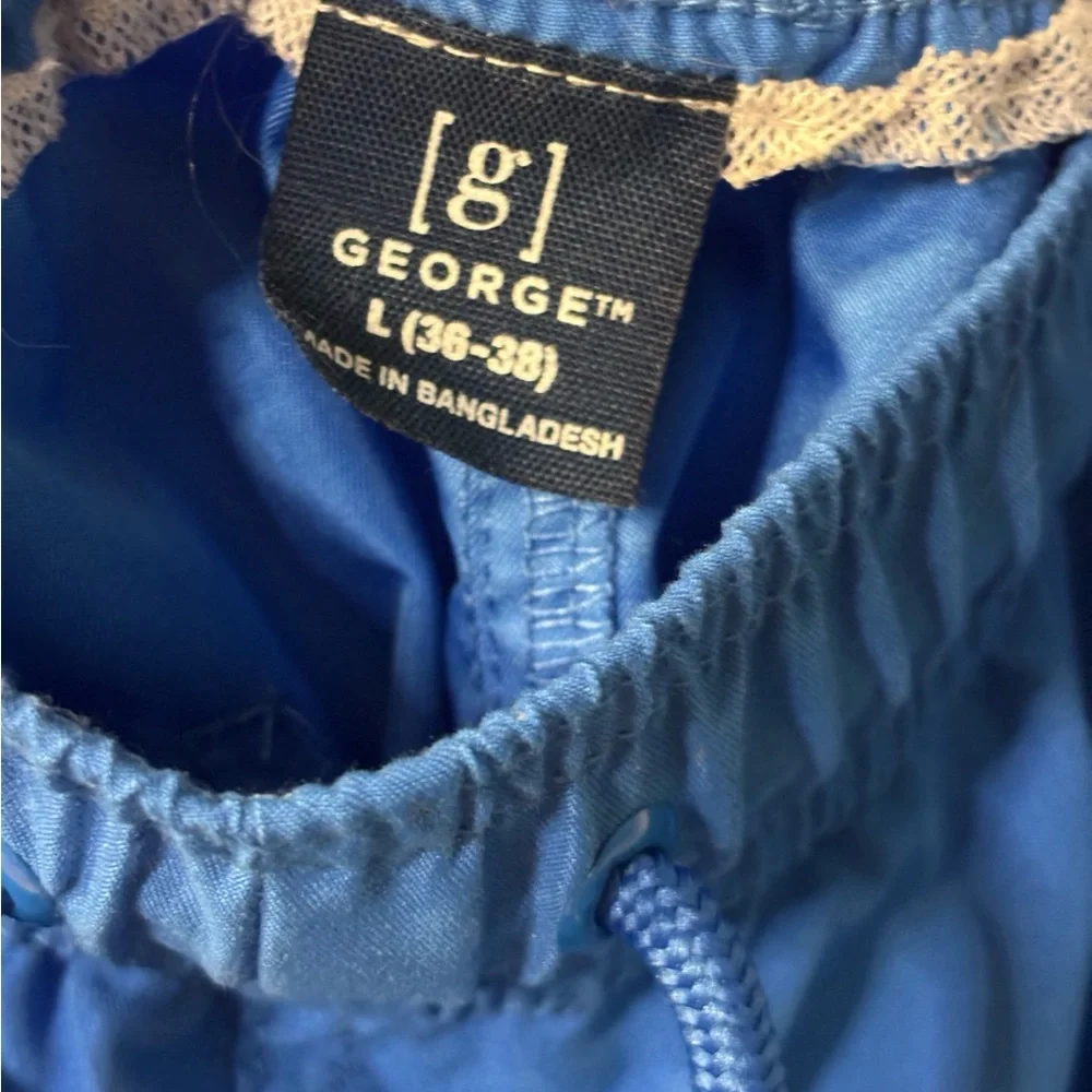 George Men's Royal Blue Athletic Swim Shorts Size Large 36-38 - Picture 3 of 5